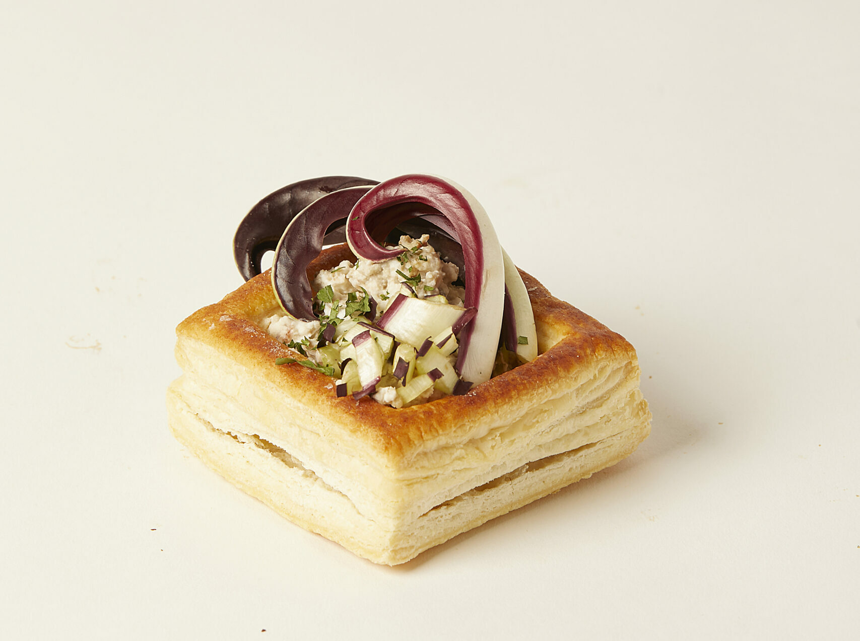 Vol au vent quadrato autunnale