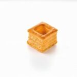 Mini Vol Au Vent quadrato Pomodoro ed erbe di Provenza 32x32xh23 mm - 5g